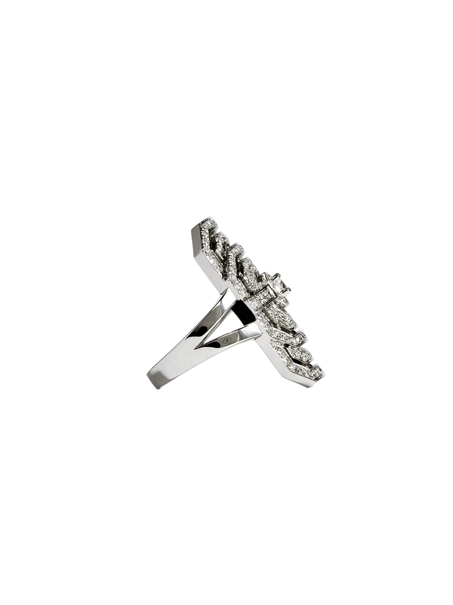 Ring my way diamonds & silver