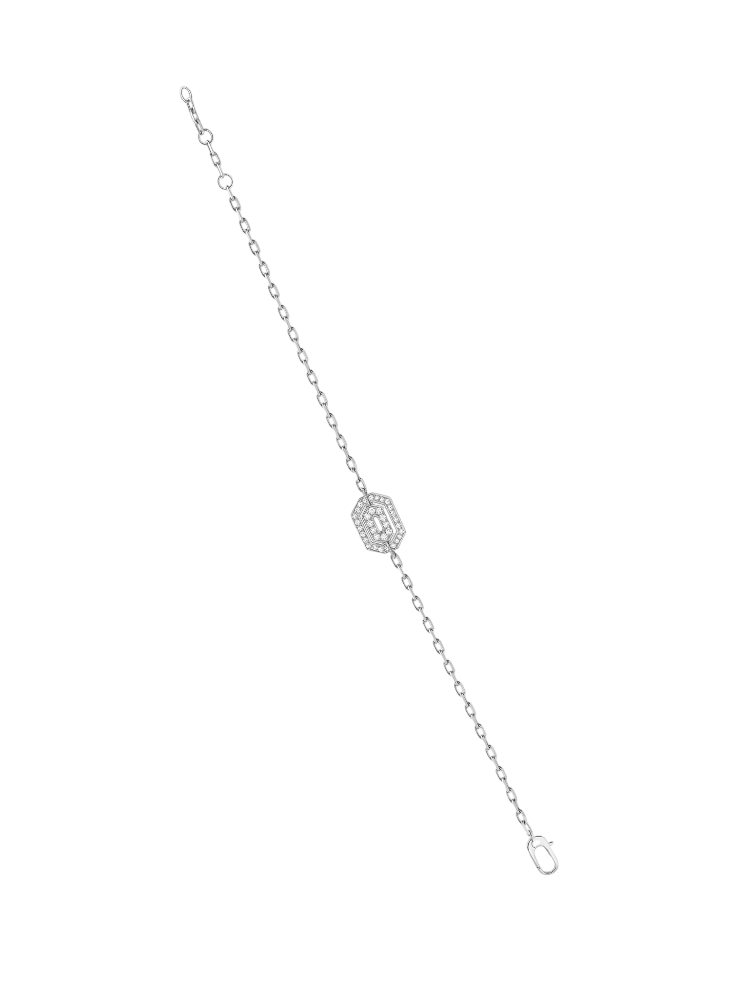 Bracelet mini my way white gold & diamonds