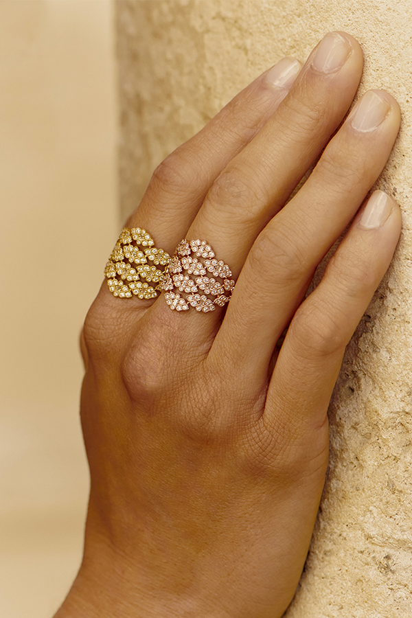 Plein soleil ring yellow gold