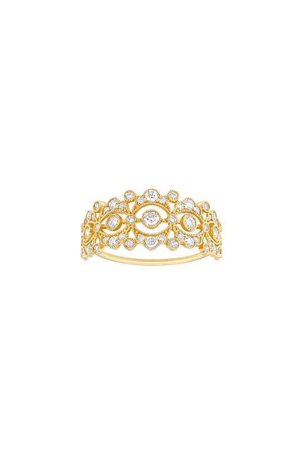Victoria ring yellow gold