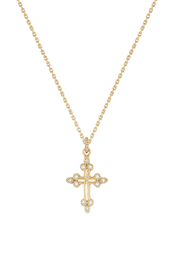 Devotion necklace yellow gold