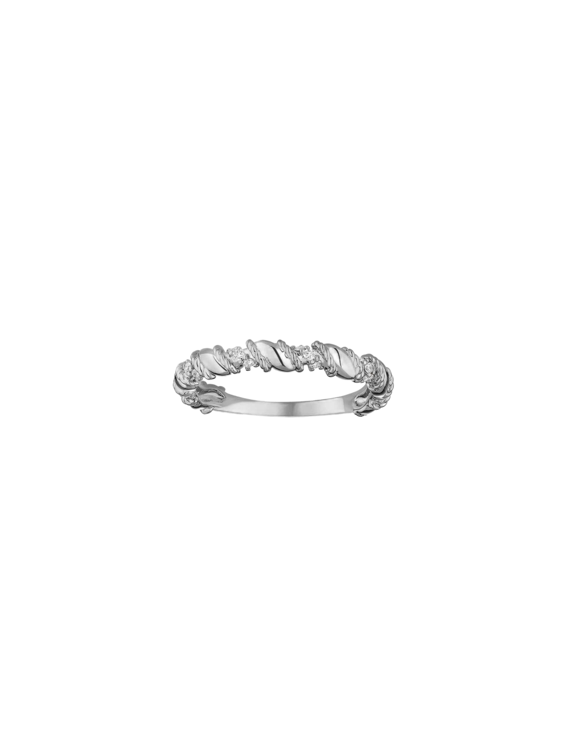 Bague Twist Moyen modèle Or et diamants photo