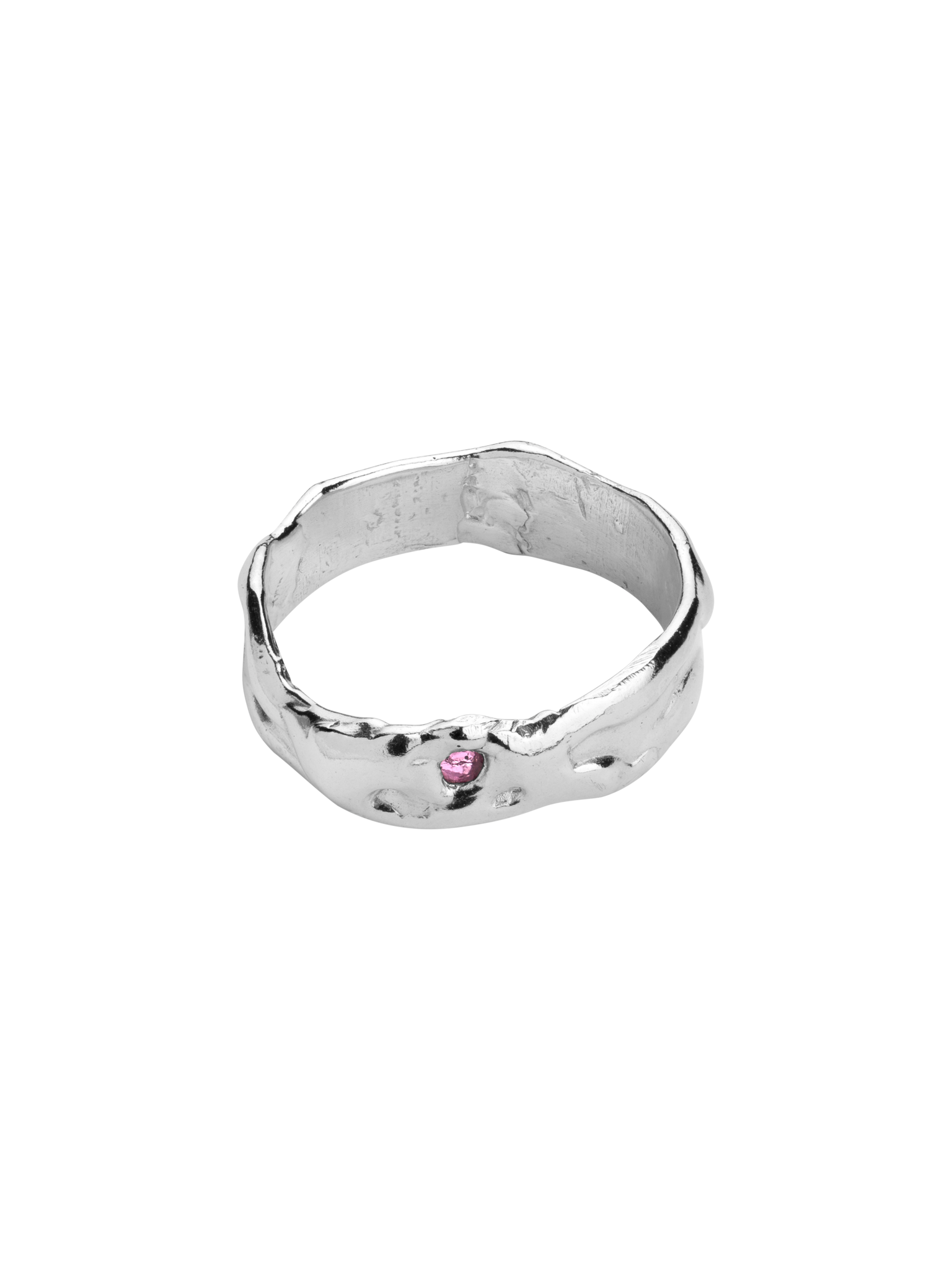 Molten Muttrah pink sapphire ring