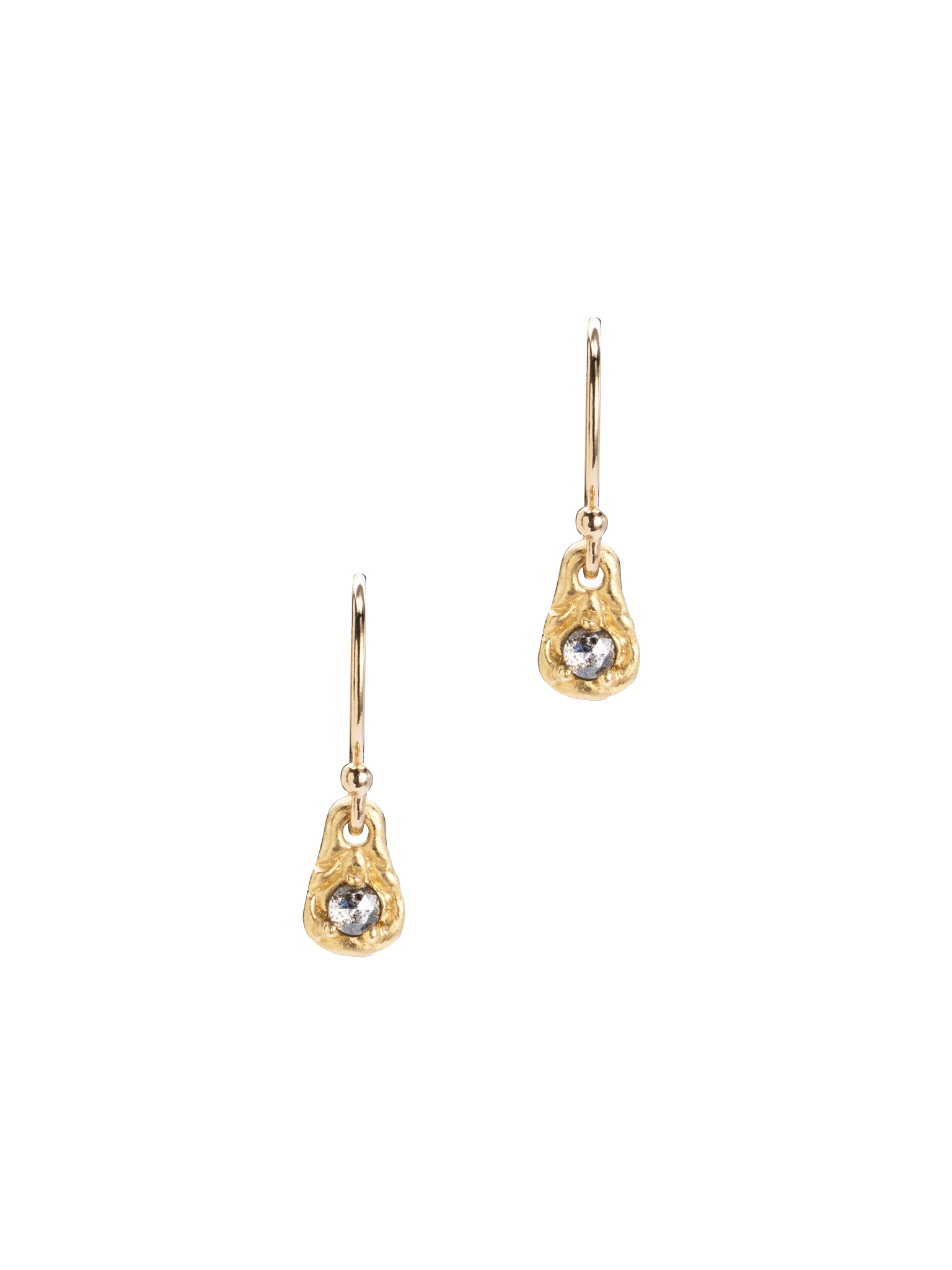 Muse diamond drop earrings