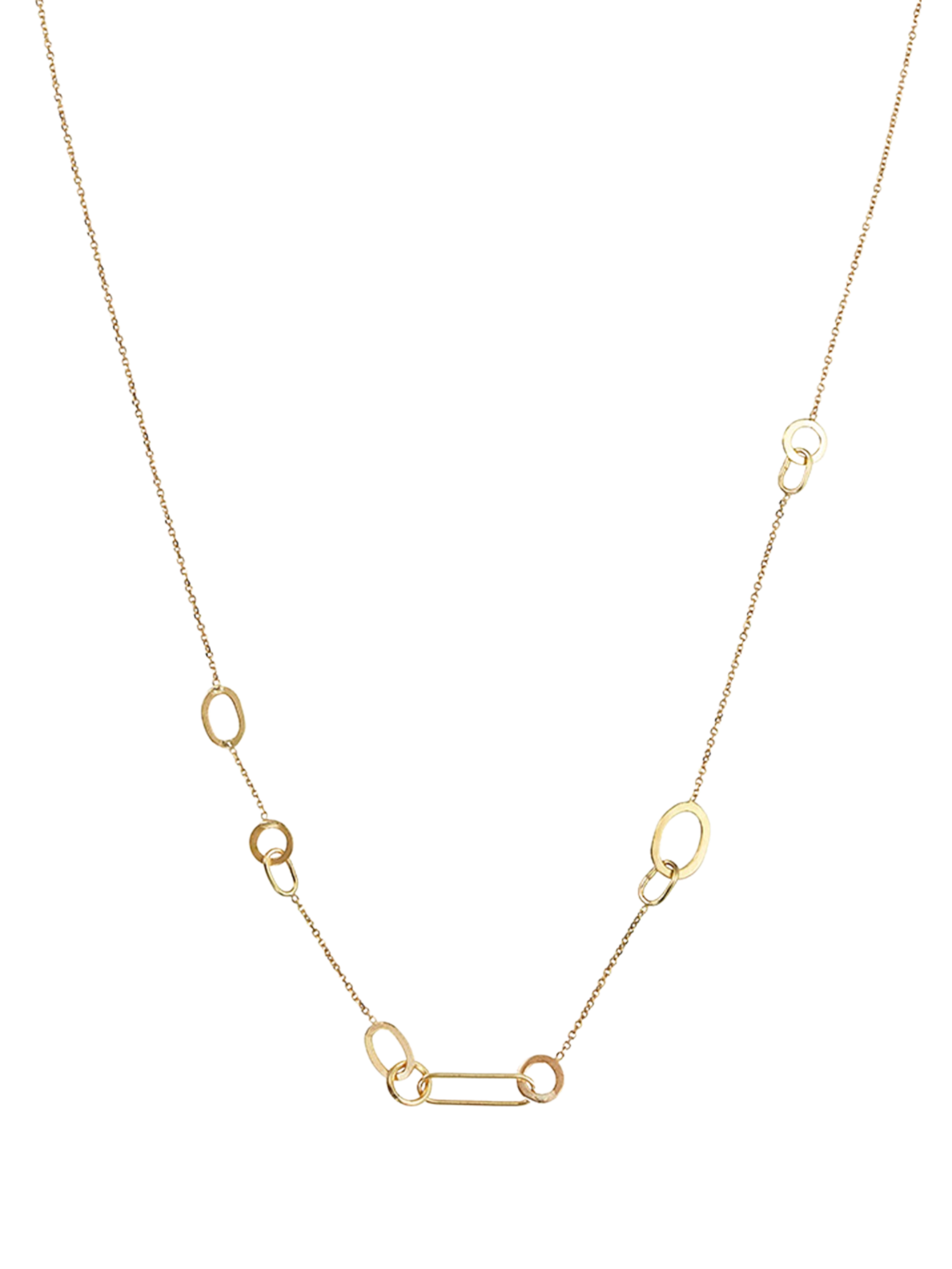 Linked with love fine necklace