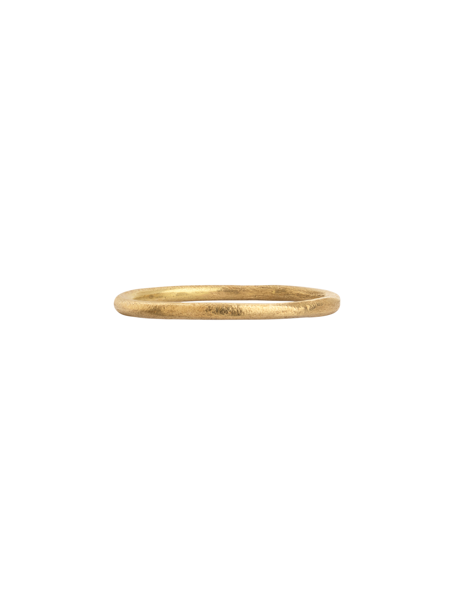 18ct yellow gold plain wedding band 1.5mm wide
