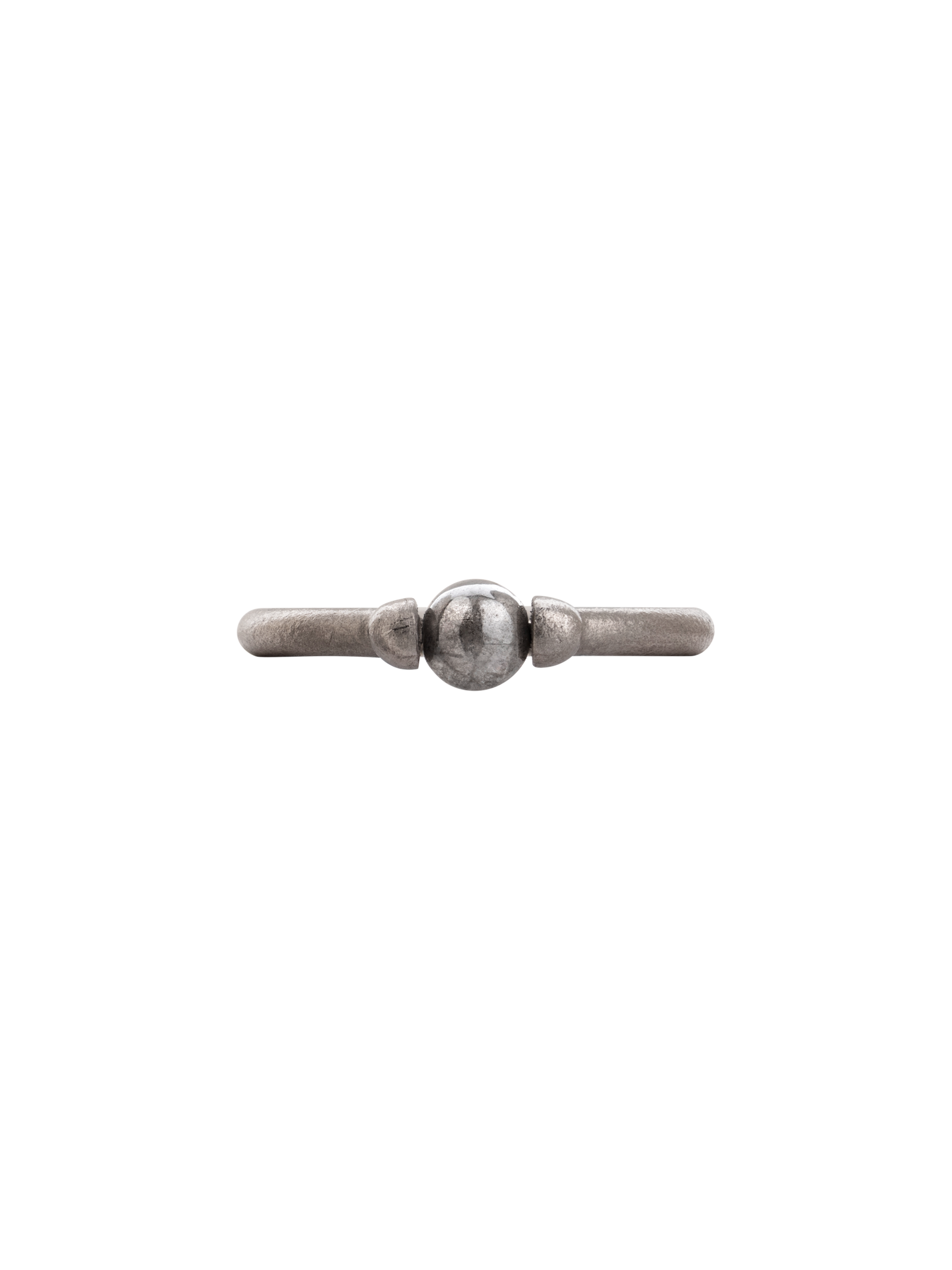 Abacus ring in white gold with diamond