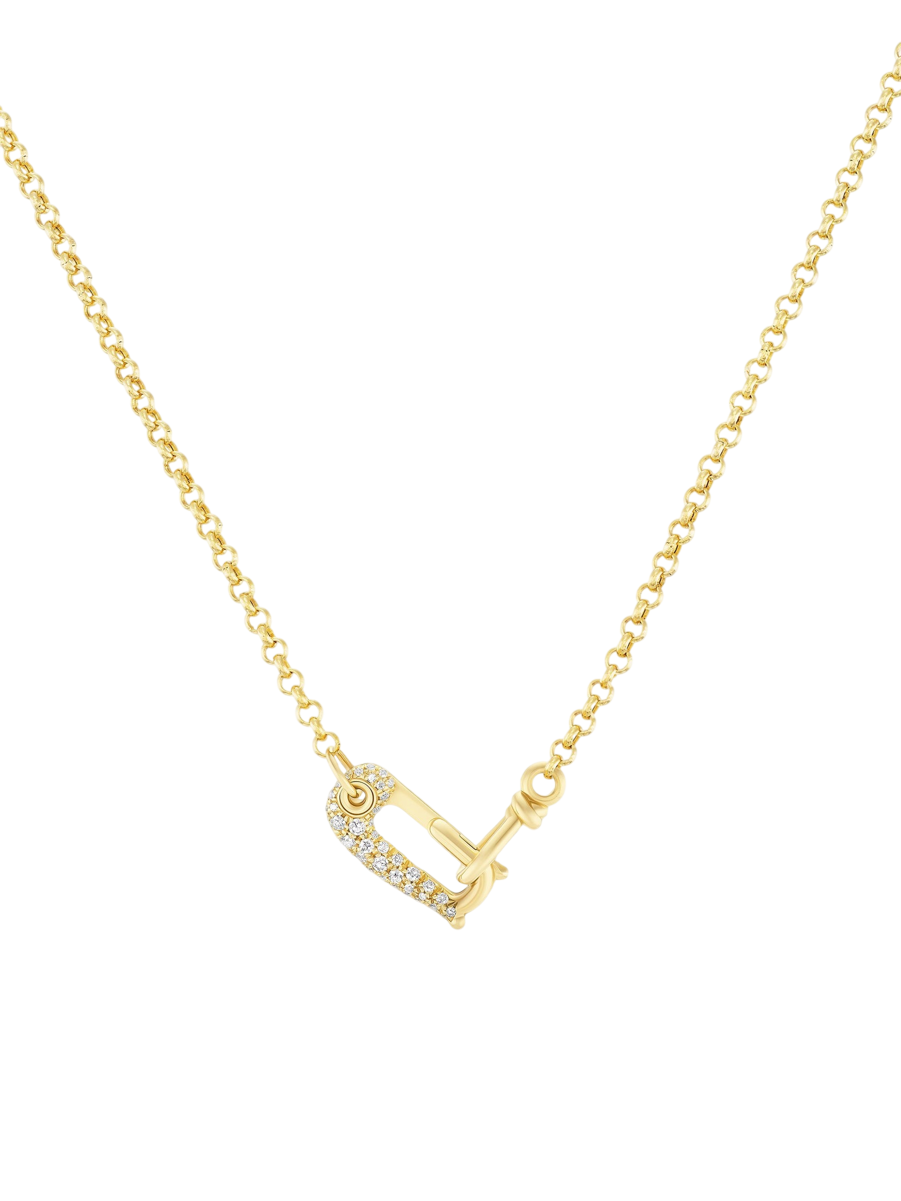 Diamond Lock It Rolo Chain photo