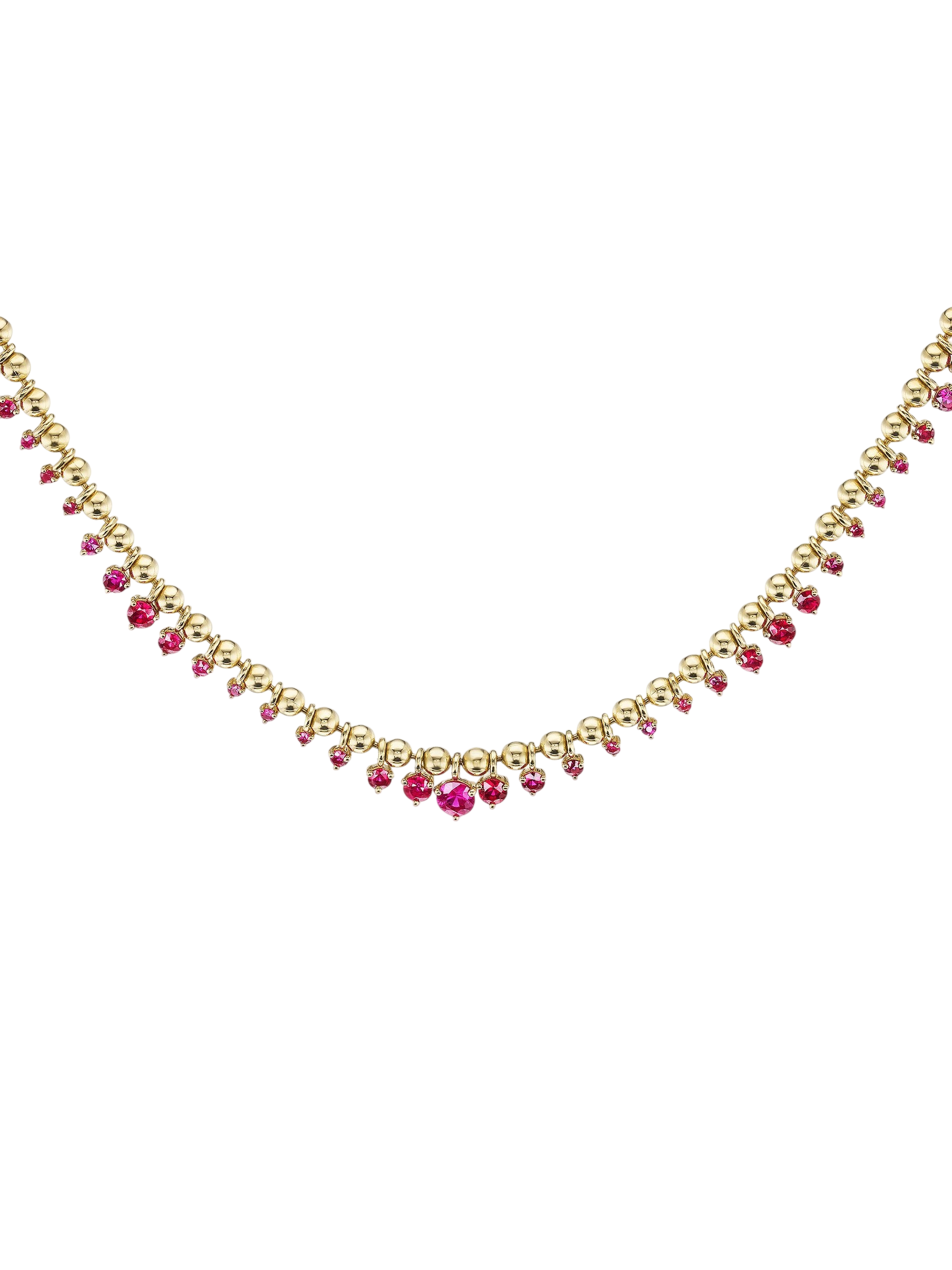 Kin Necklace with Rubies photo