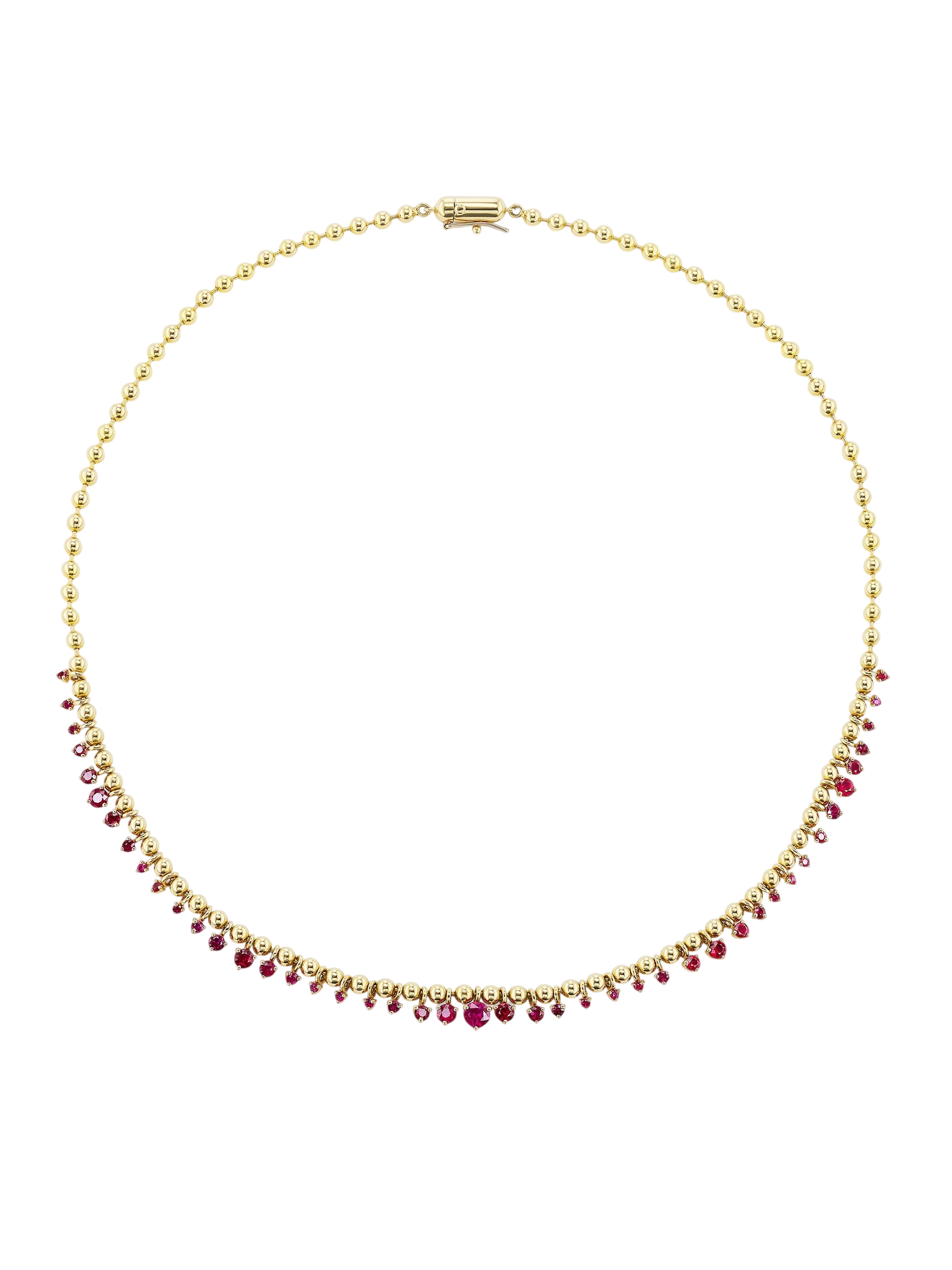 Kin Necklace with Rubies
