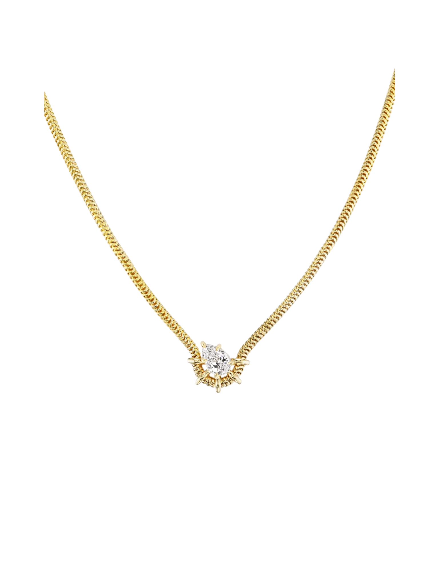 Pear Louise Necklace