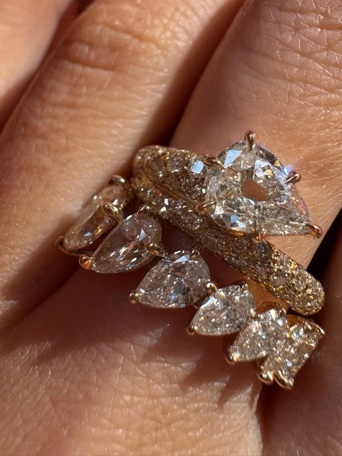 Diamond Boa Ring