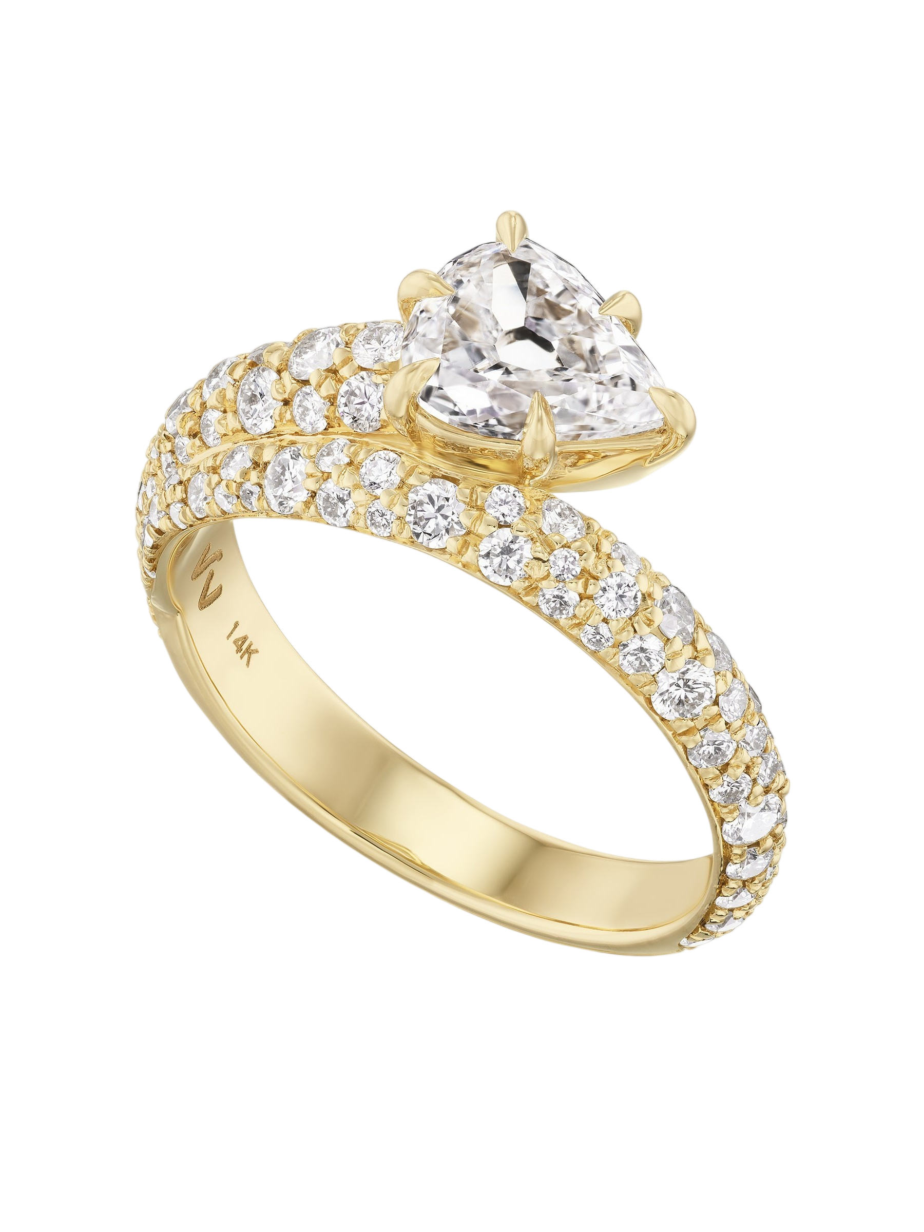 Diamond Boa Ring