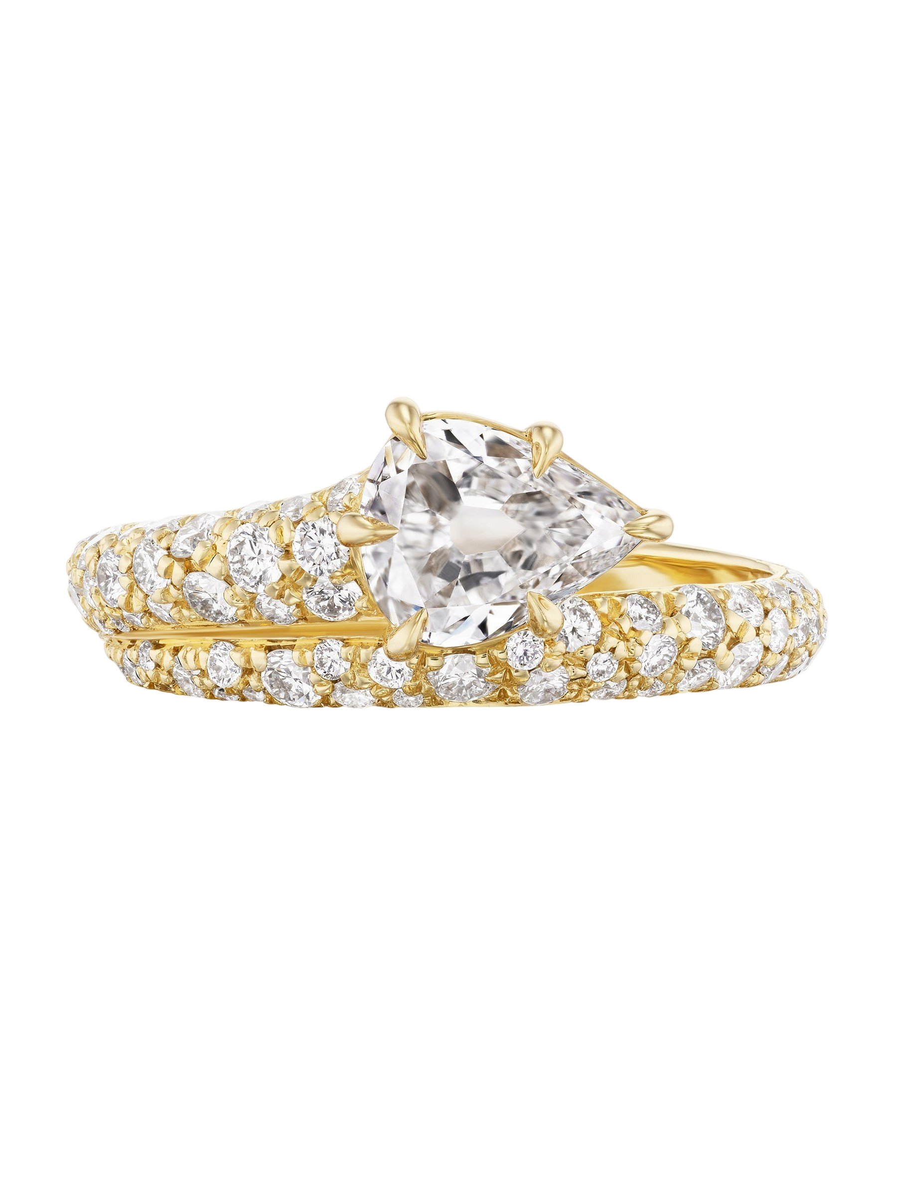 Diamond Boa Ring photo