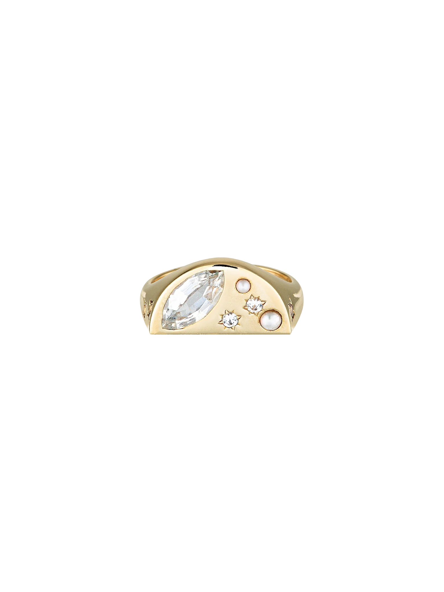 Moonchild Signet Ring