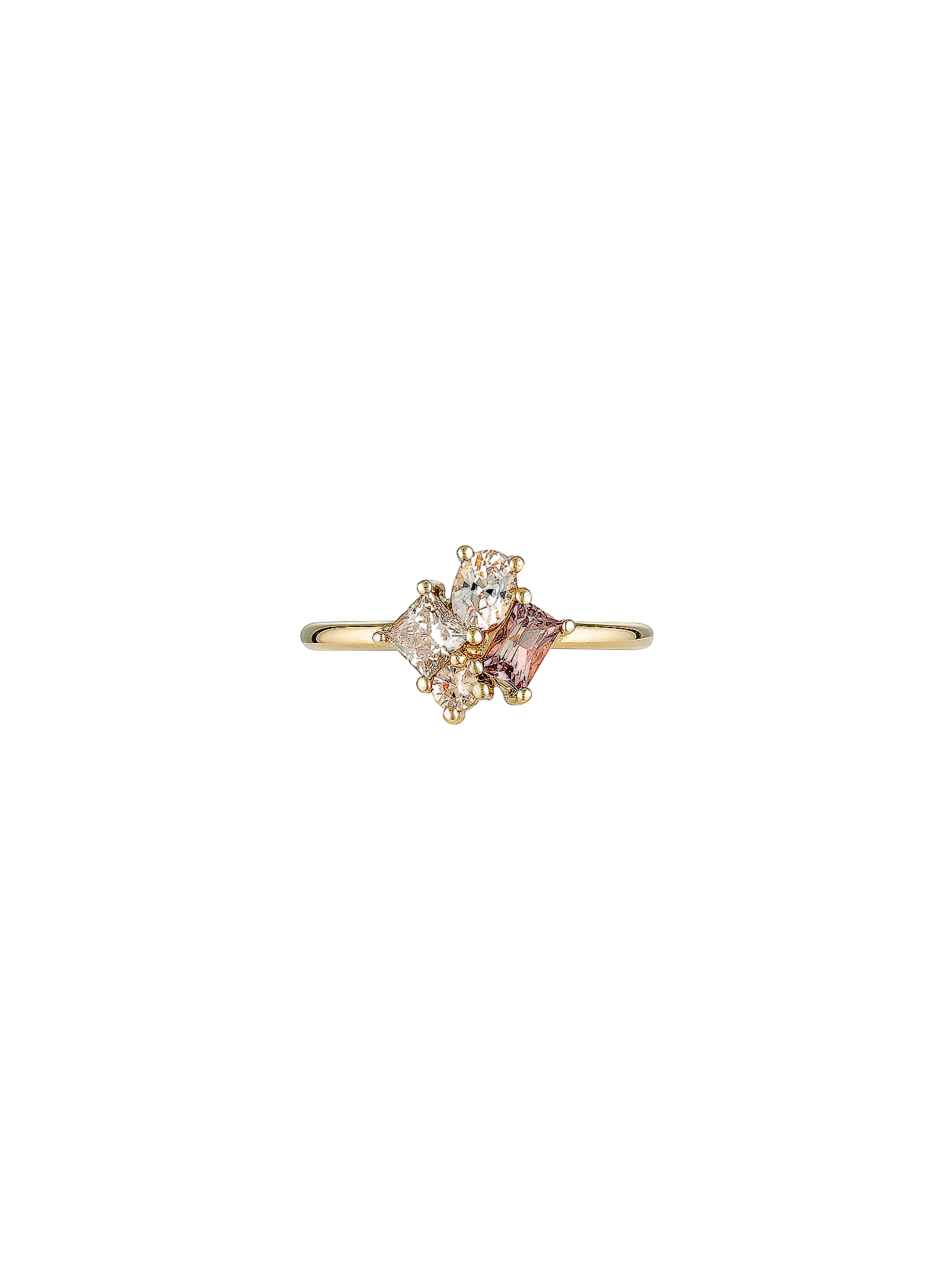 Mirii Ring With Sunset Sapphires