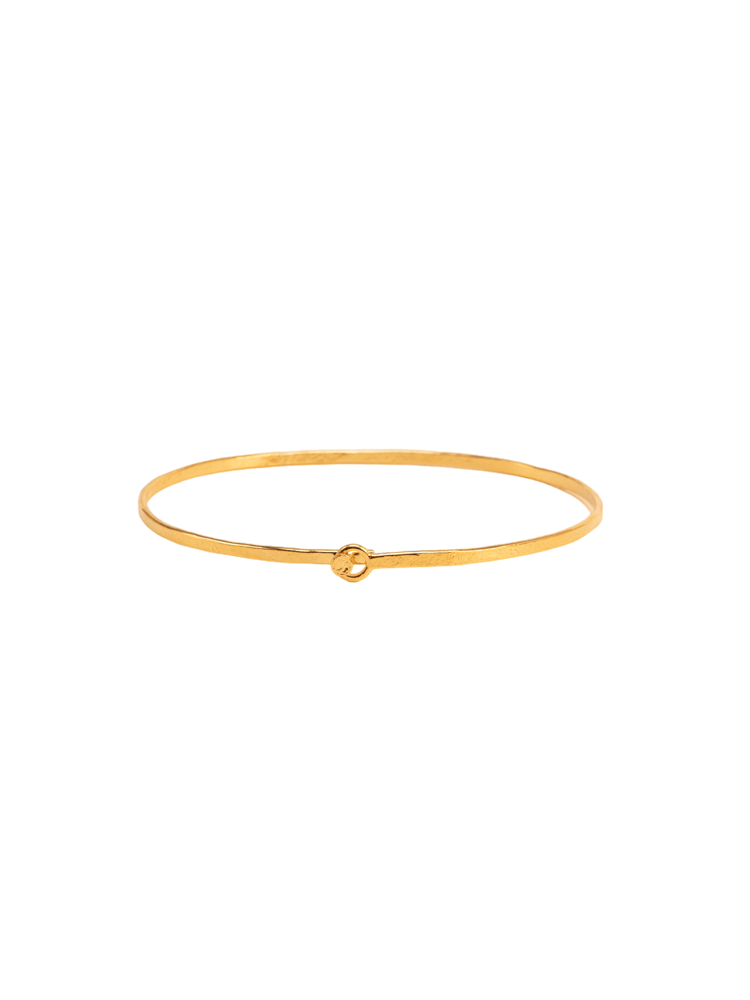 Fine hammered bracelet