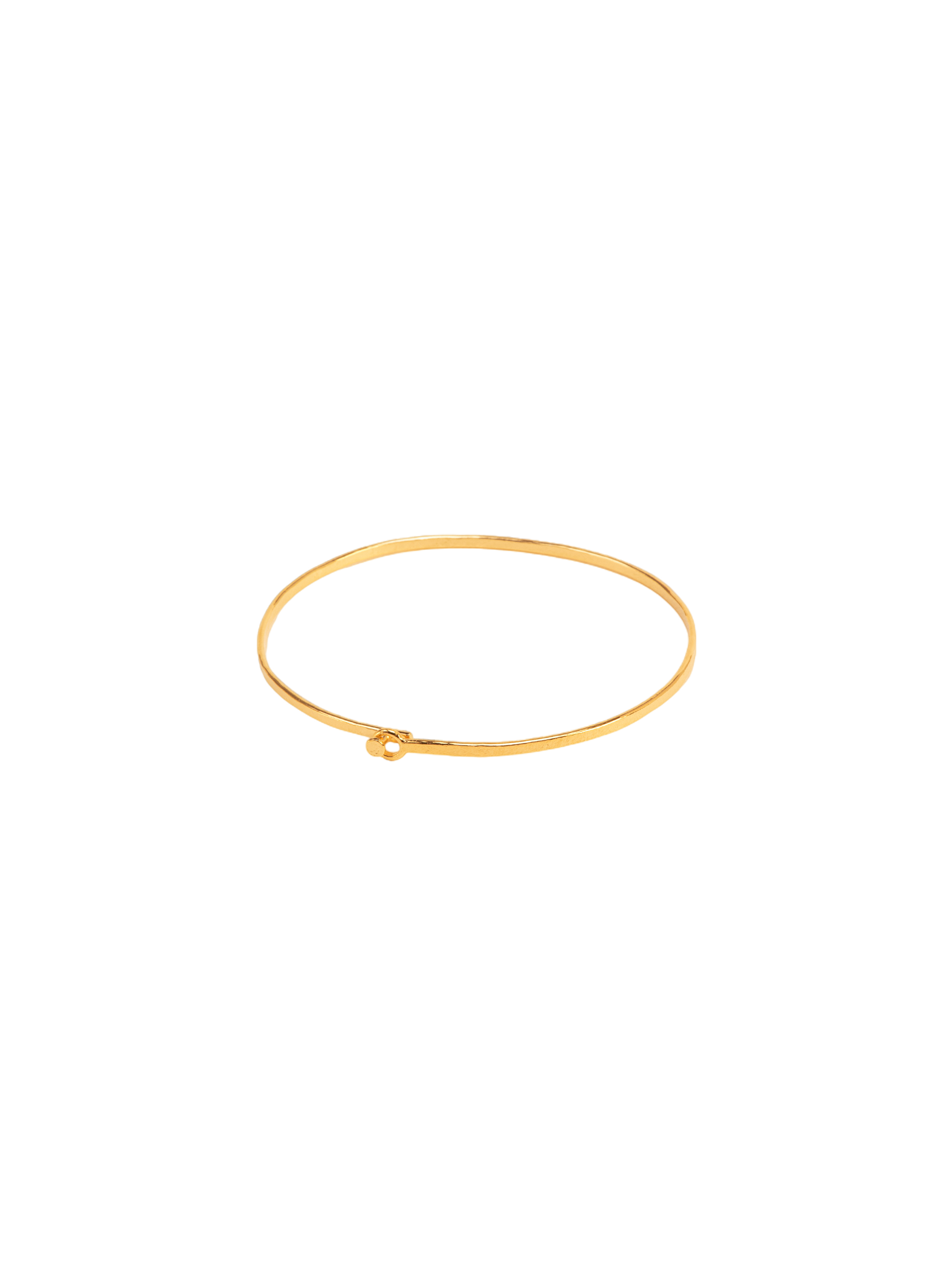 Fine hammered bracelet