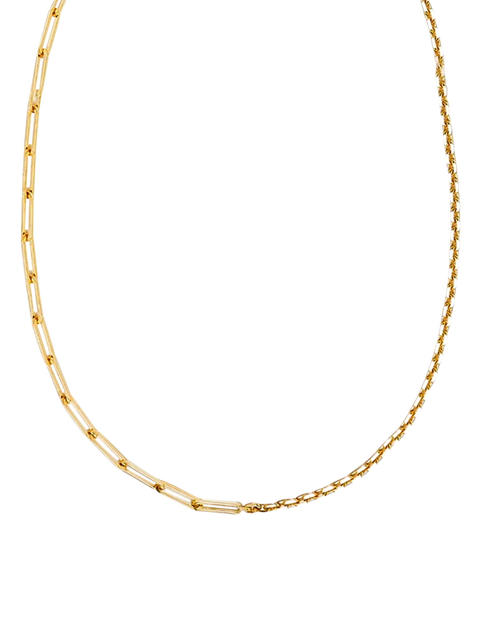 Maxi solitaire necklace nude yellow gold