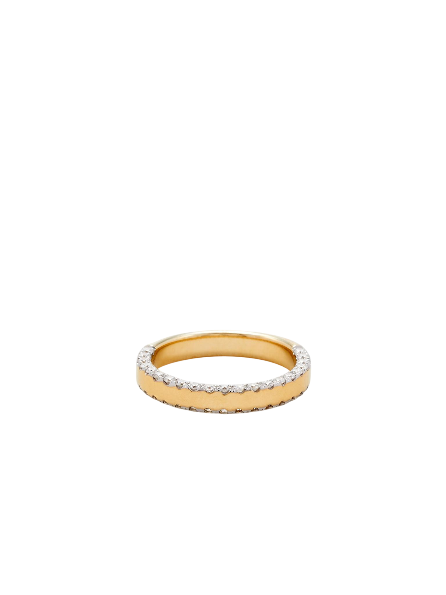 Bague Grignotée pm in gold