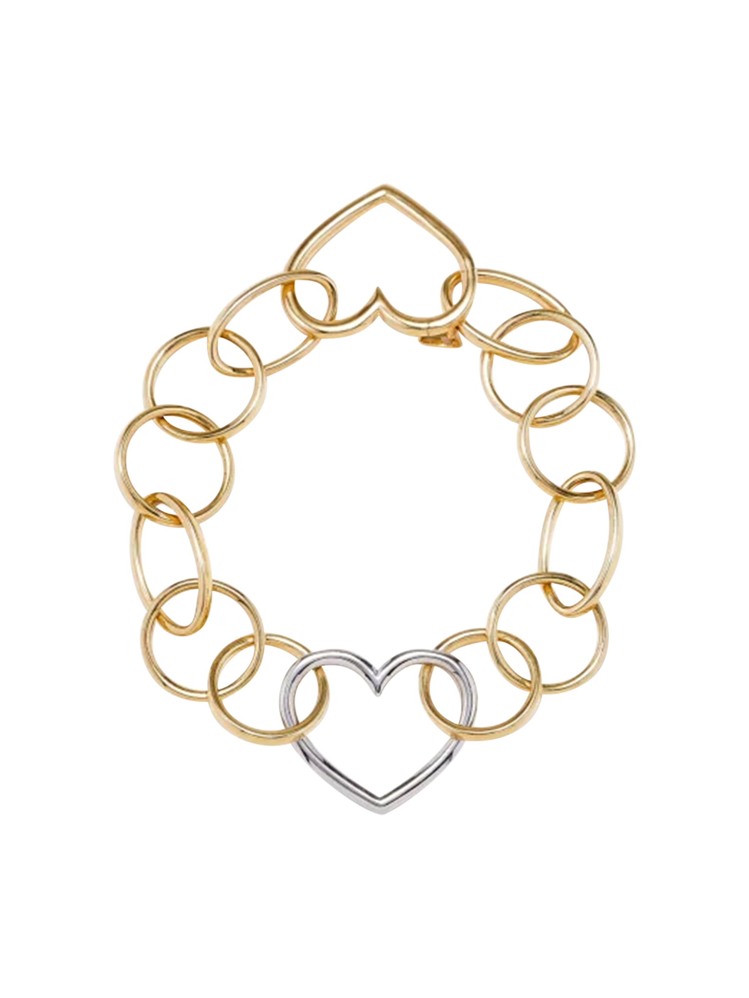 Maxi iconic heart mesh bracelet 