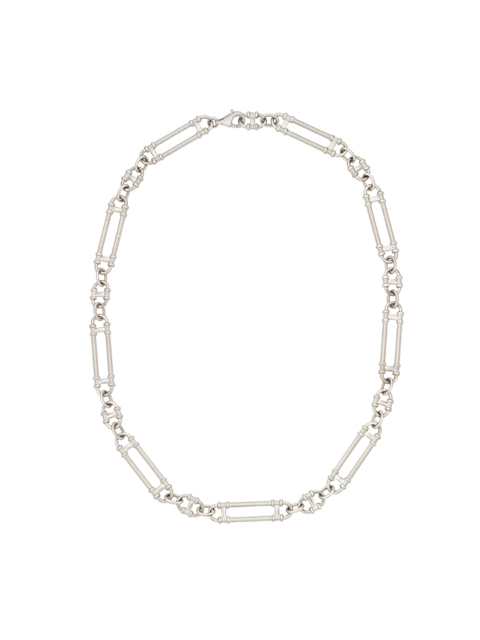 Prana chain necklace silver