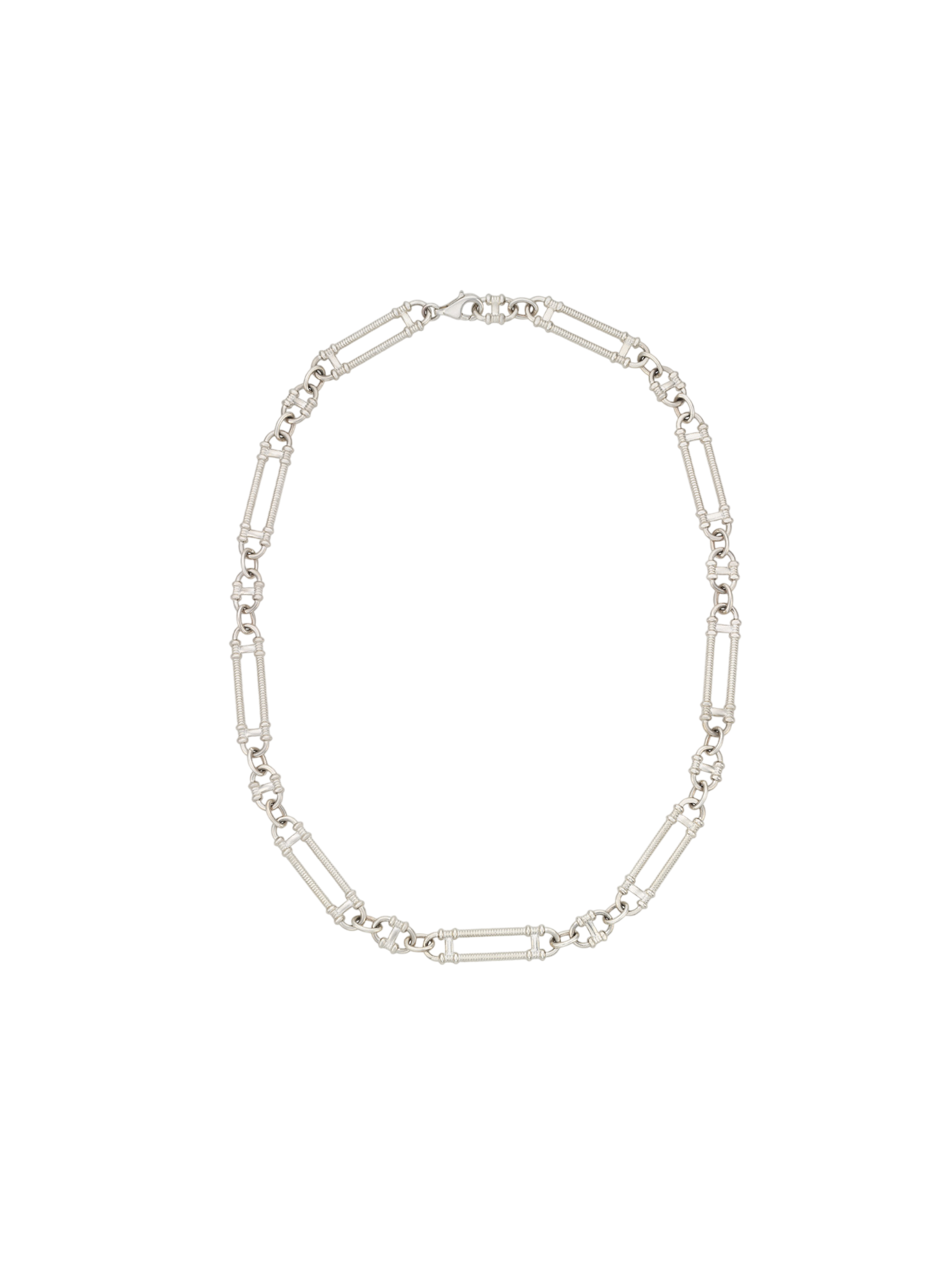 Prana chain necklace silver